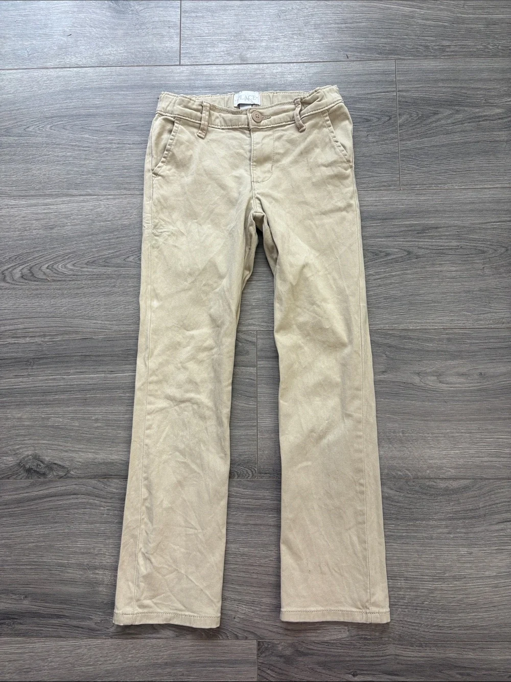 The Children's Place Navy & Khaki Pants Bundle| 5 Pairs Chino & Flare